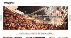 Desktop Screenshot of gaytravel4u.com